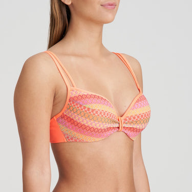 Marie Jo Swim Almoshi vatteret med bøjle bikinitop hjertefacon juicy peach Orange 3