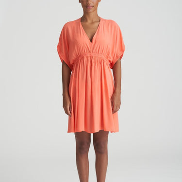 Marie Jo Swim Almoshi strandtøj kort kjole juicy peach Orange 4