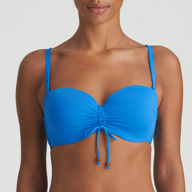 Marie Jo Swim Flidais bikinitop vatteret stropløs mistral blue blå 1