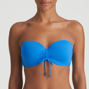 Marie Jo Swim Flidais bikinitop vatteret stropløs mistral blue blå 2