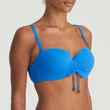 Marie Jo Swim Flidais bikinitop vatteret stropløs mistral blue blå 3