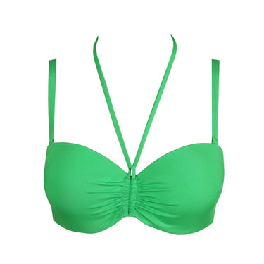 Marie Jo Swim Madurai bikinitop vatteret med bøjle stropløs exotic green 13