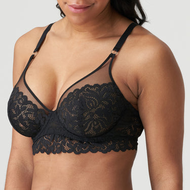 Marie Jo Elis bh med bøjle long line black Sort 4