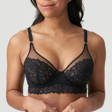 Marie Jo Elis bh med bøjle long line black Sort 5