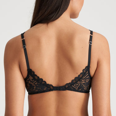 Marie Jo Elis bh vatteret hjertefacon black Sort 3