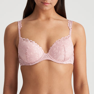 Marie Jo Elis bh vatteret hjertefacon vintage pink Lyserød 1
