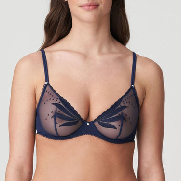 Marie Jo Etoile bh med dybt V sapphire blue BlĂĄ 1