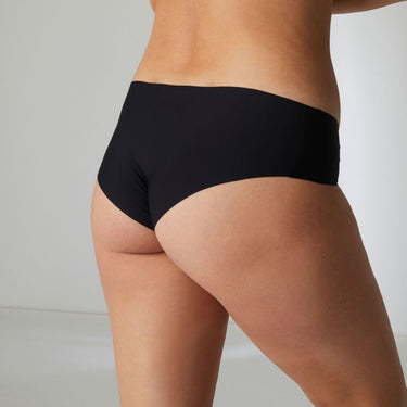 Simone Perele Uniq shorts trusse uden søm sømløse trusser uden kanter black Sort 2