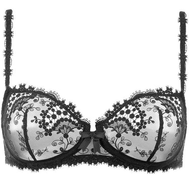 Simone Perele Wish bh halv skål balconet black Sort 5