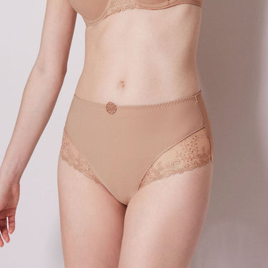 Simone Perele Delice høj talje trusse nude Beige 2