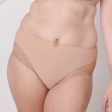 Simone Perele Delice høj talje trusse nude Beige 1