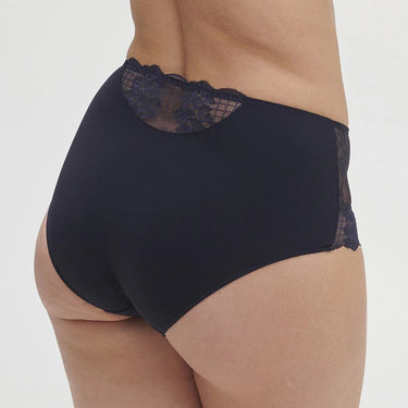 Simone Perele Reve høj talje trusse cosmic blue Blå 2