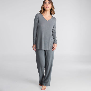 Pantalone long pants modal/cashmere