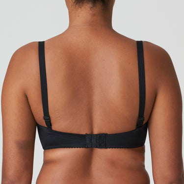 Satin bra molded strapless