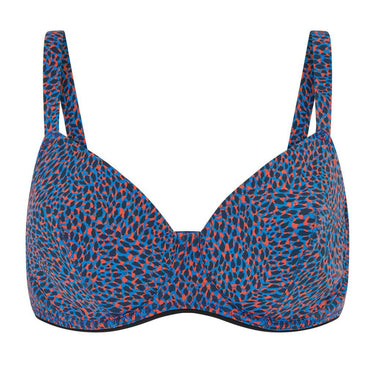 Simone Perele Divine bikinitop med bøjle pop blue Blå 4