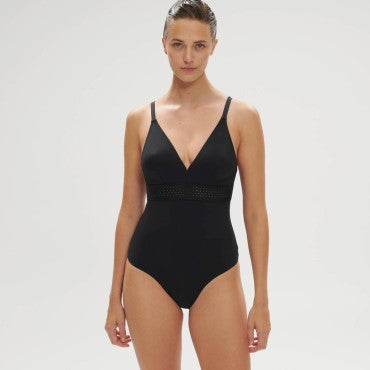 Simone Perele Hoya badedragt med bøjle black Sort 4