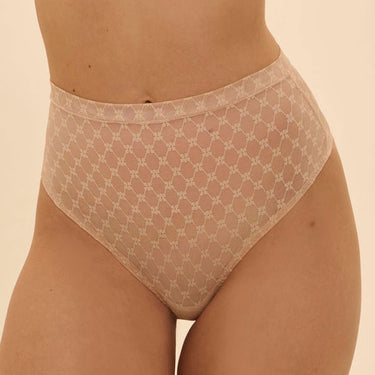 Plume høj string trusse