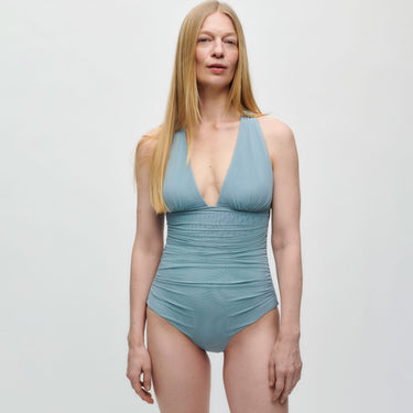 Hanne Bloch Hanne Bloch Tulle Parigi badedragt blue BlĂĄ 1