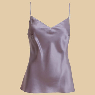 Marjolaine Soie Unie Odon camisole silke raisin Lilla 1