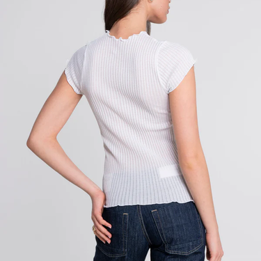 Operatino kort ærme Bomuld