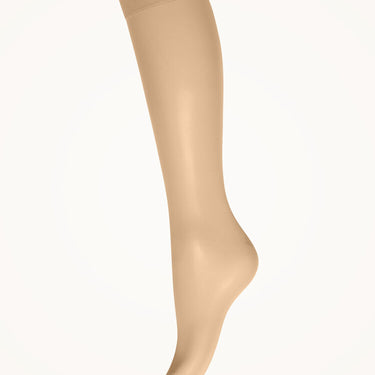 Wolford Individual knæstrømper 10 denier cosmetic Beige 2