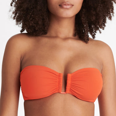 ERES Duni SHOW stropløs bikinitop soleil Orange 1