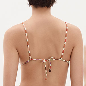 Loulou COLORFUL bikinitop trekant