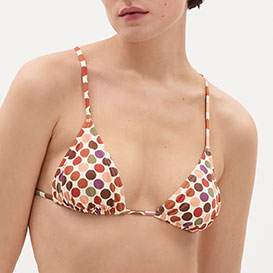 Loulou COLORFUL bikinitop trekant