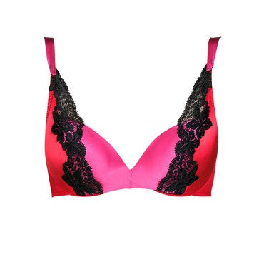 Andres Sarda Michelangelo bh vatteret dybt V wild berries pink orange 1