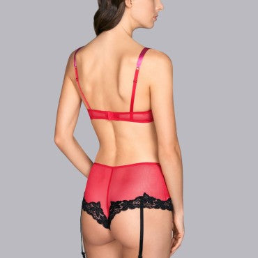 Andres Sarda Michelangelo bh vatteret dybt V wild berries pink orange 4