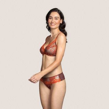 Andres Sarda Jaguar bh fuld skĂĄl DE deep chocolate Brun 3