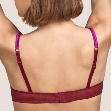 Andres Sarda Tamara bh med bøjle DE bourgogne Rød 3