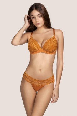 Andres Sarda EVE vatteret bh push-up copper variant brun 5