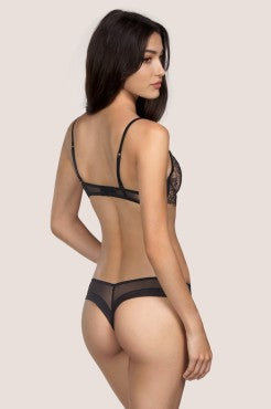 Andres Sarda Relang bh trekvart skål black Sort 4