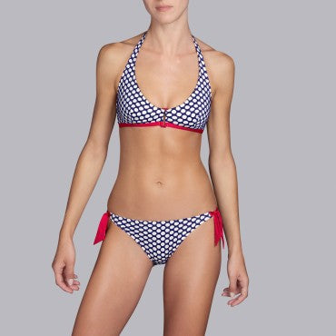 Wakaya padded triangle bikini top
