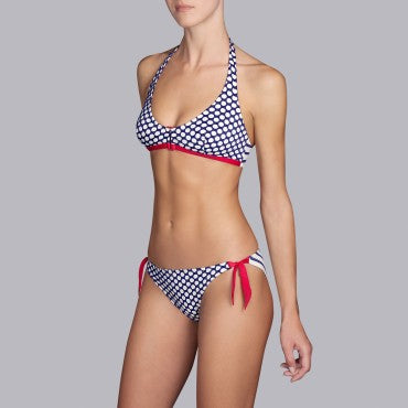 Wakaya padded triangle bikini top