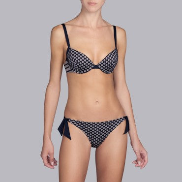 Andres Sarda Wakaya lav bikinitrusse bindebånd black Sort 2