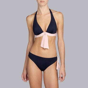 Andres Sarda Belle bikinitop trekant vatteret onyx Grå 2