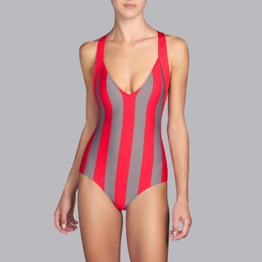 Andres Sarda Azura badedragt special fun red Rød 1