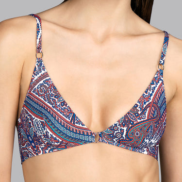 Andres Sarda Power bikinitop lille trekant paisley Multi 1