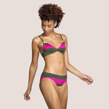 Andres Sarda Elsa bikinitop med bøjle paradise green Grøn 3