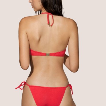 Andres Sarda Gray trekant bikinitop scarlet red Rød 2