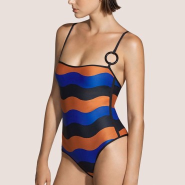 Andres Sarda Denis badedragt vatteret blue Blå 1