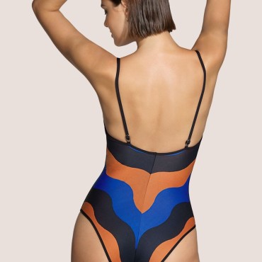 Andres Sarda Denis badedragt vatteret blue Blå 2