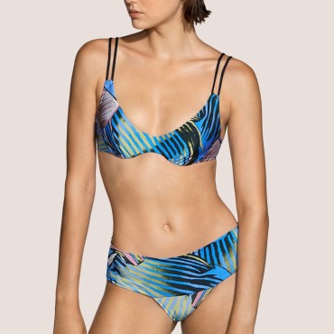 Andres Sarda Mahony bikinitop med bøjle blue Blå 2