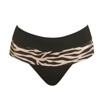 Andres Sarda FRANCES bikinitrusse klassisk wild sort dyreprint zebraprint 5