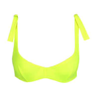 Sarda Denes bikinitop fuld skål vendbar neon gold 10