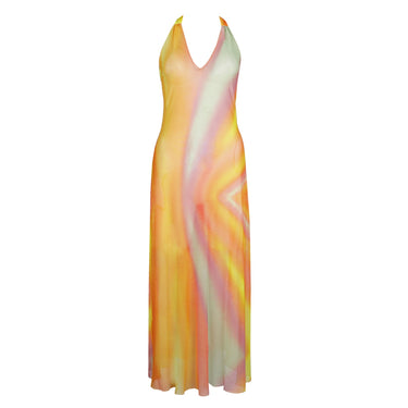 KIM strandtøj lang kjole