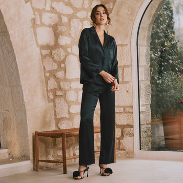 Tess silkepyjamas