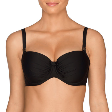 PrimaDonna Swim Cocktail bikinitop med bøjle vatteret balconet black Sort 1